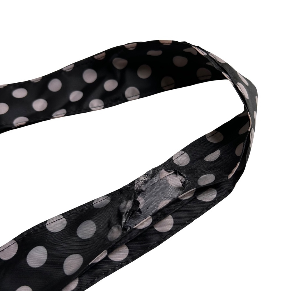 Sachi Polka Dot Insulated Zippered Tote Bag - Picture 7 of 7